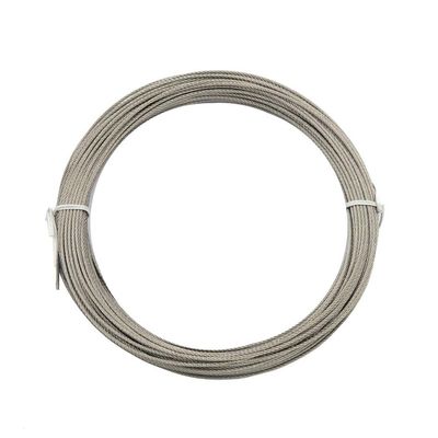 Un buen precio. Cables de acero 316L de grado 8mm 1x19 de acero inoxidable / acero inoxidable 304 en línea