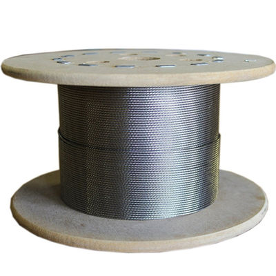 Un buen precio. 6x12 7FC Cable de acero 8mm Cable de alambre galvanizado para aplicaciones de acero pesado en línea
