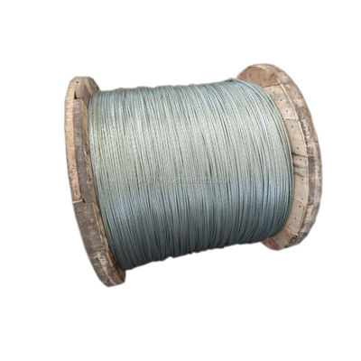 Un buen precio. Los cables de fijación de hebras de acero galvanizado de aleación BS 183 ASTM475 y IEC 888 estándares aprobados para necesidades de construcción resistentes en línea