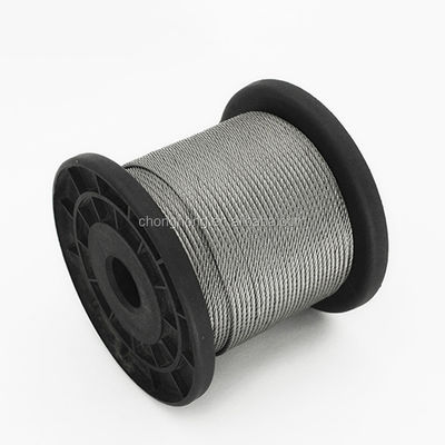 Un buen precio. 7x19 316 Cables de alambre de acero inoxidable para soluciones duraderas y resistentes a la corrosión AISI 201/304/316 Cables de alambre de acero en línea
