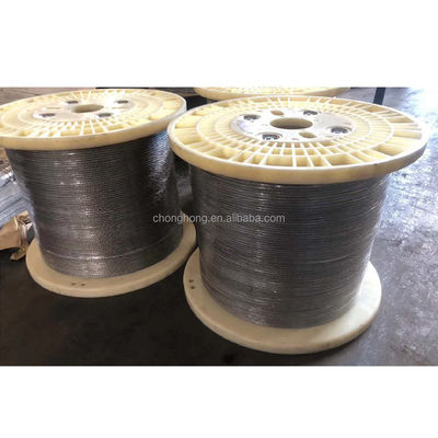 Un buen precio. Cables de acero inoxidable de 304L 1.5mm 2mm 3mm 4mm 5mm 6mm 7mm 8mm 9mm 10mm para diversas aplicaciones industriales en línea