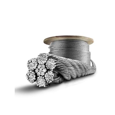 Un buen precio. 8 mm 10 mm 12 mm 14 mm 14 mm 20 mm cuerda de alambre de acero galvanizado / cable para levantar con resistencia a la tracción 1570Mpa-2160Mpa en el carrete en línea