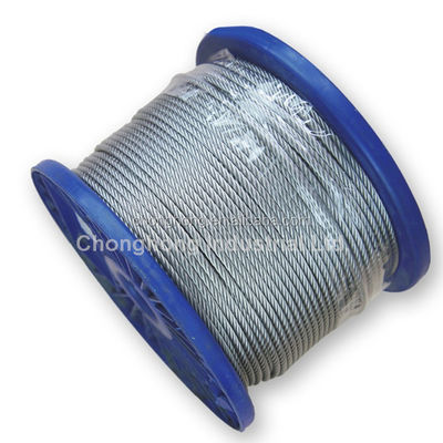 Un buen precio. 6x24 7FC Cable de acero galvanizado 12 mm 1000mtrs Embalaje 6x12 7FC Servicio de procesamiento Otros en línea