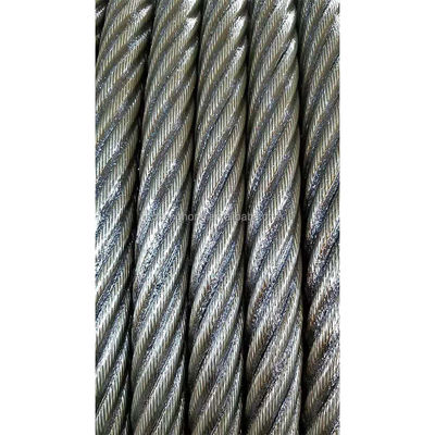 Un buen precio. Resistencia a la tracción nominal 1670MPa 8xK19S / 8xK26WS / 8xK31WS / 8xK36WS / 8xK41WS Cables de alambre compactado sin galvanizar y galvanizado en línea