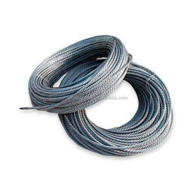 Un buen precio. Cuerdas de alambre de acero inoxidable AISI304/316 1.5mm 2mm 3mm 6mm 4.5mm 6mm 28mm 32mm 6x37 para diámetro 6-44mm y servicio de procesamiento en línea