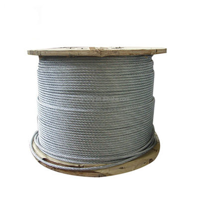 Un buen precio. 9x19S 16mm Diámetro general de la cuerda del ascensor 8-22mm No aleación 1570MPa/1770MPa Cuerdas de alambre de acero galvanizado para ascensores en línea