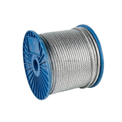 Un buen precio. 6x7 cuerda de alambre de acero galvanizado para el encabezamiento en frío Cuerdas de cable de acero de 4 mm en línea