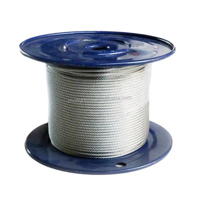 Un buen precio. Cuerdas de acero galvanizadas de 8 mm para elevación de ascensores 6x19 FC Cuerdas de cable de acero Servicio de procesamiento de no aleaciones Otros 8 mm en línea