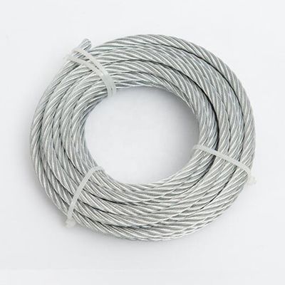 Un buen precio. 6x19S FC / 6x19W FC Cuerdas de alambre de acero galvanizado de 8 mm para aplicaciones industriales y de trabajo pesado en línea