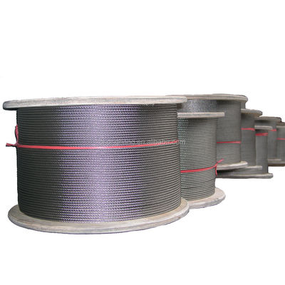 Un buen precio. Cables de acero inoxidable 304/316 18x7 FC / 18x IWS Diámetro 4mm 6mm 8mm 10mm 12mm 14mm 16mm 18mm 20mm Otros acabados de superficie en línea