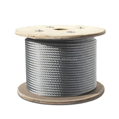 Un buen precio. Cables de acero inoxidable 304/316 sin aleación con diámetro de 10 mm y resistencia a la tracción de 1770Mpa en línea