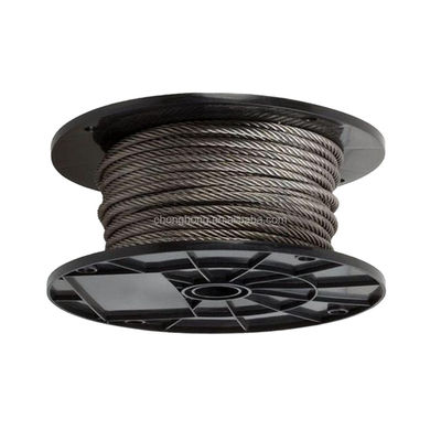 Un buen precio. Finalización de superficie Otros cables de cable de acero inoxidable de 6x19 IWRC 4 mm para elevación en línea