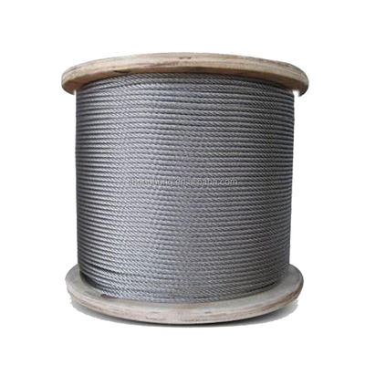 Un buen precio. 6x37 IWR Cables de alambre de acero galvanizado o no galvanizado para el acero inoxidable de grado especial de encabezado en frío en línea