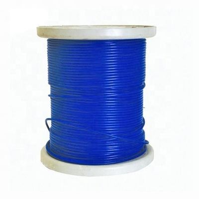 Un buen precio. Acero de encabezado en frío 1x7/1x19/1x37 Colores de revestimiento de PVC Cuerdas de alambre de acero galvanizado OEM para especial en línea