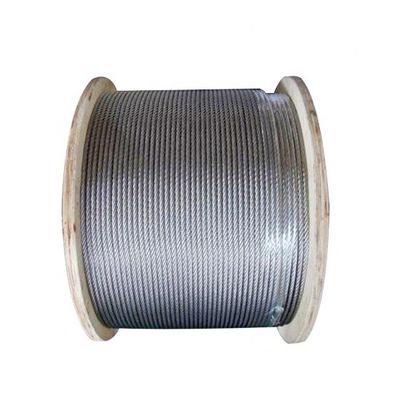 Un buen precio. 1x7 316 Construcción de cables de alambre de acero inoxidable AISI316 Servicio de procesamiento de cables de acero inoxidable de 16 mm en línea