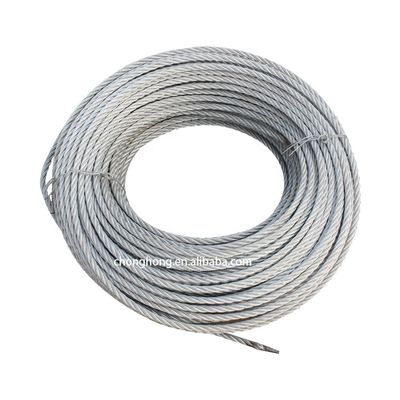 Un buen precio. Cable de alta tracción estándar AiSi para cable de acero inoxidable recubierto con cuerda de alambre en línea
