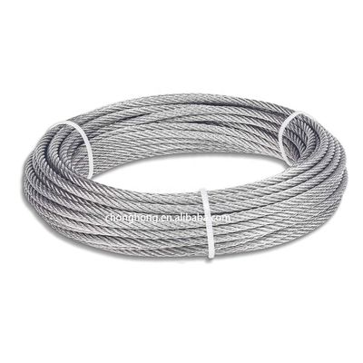 Un buen precio. Servicio de procesamiento brillante Otros cables de barandilla cuerda de alambre de acero inoxidable para barandilla balustrada de escalera de cubierta en línea