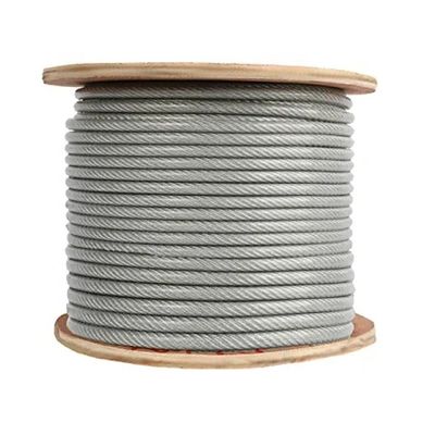 Un buen precio. Acero especial de encabezado en frío de alto carbono galvanizado por inmersión en caliente 7X7/7X19 cuerda de alambre con resistencia a la tracción 1370-2160MPa en línea