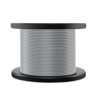 Un buen precio. Tolerancia ± 1% de PVC revestido de acero cable de alambre 1/8