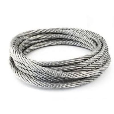 Un buen precio. Tolerancia ± 1% Cuerdas de alambre de acero galvanizado de alta resistencia 4x31WS para uso industrial en línea