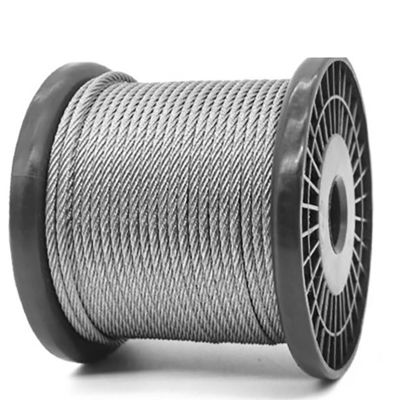 Un buen precio. 6x7 IWS cable de cable de alambre de acero galvanizado con acero inoxidable y acabado de corte en alta demanda en línea