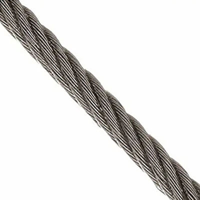 Un buen precio. Tolerancia del cable de acero electro galvanizado de 6*36 cable de alambre de acero de 13 mm ± 1% C Contenido % 0,08 para el manejo de materiales pesados en línea