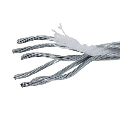 Un buen precio. Cables de alambre de acero galvanizado de grado industrial con recubrimiento de electro zinc y certificación ISO en línea