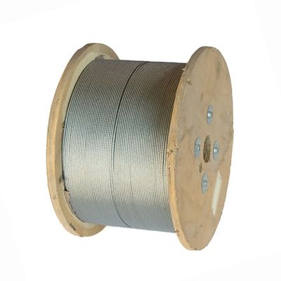 Un buen precio. Cable de acero galvanizado de 7*19 8mm sin aleación certificado ISO Cable de acero para aplicaciones de trabajo pesado en línea