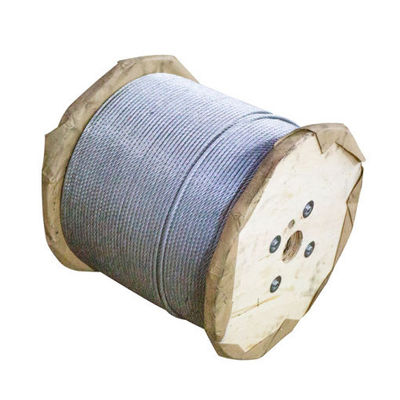 Un buen precio. Cinturón de alambre de acero galvanizado 6*12 6*7 6*19 6*37 para la construcción pesada y versátil en línea