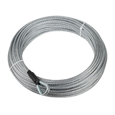 Un buen precio. 700 libras de resistencia a la rotura Cable de acero galvanizado de 5/16 pulgadas con acero especial de encabezado en frío y otro servicio de procesamiento en línea