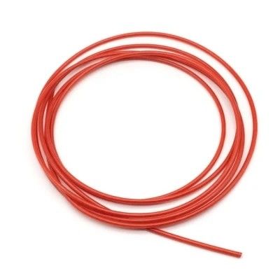 Un buen precio. Alta resistencia a la corrosión 3 mm 7X19 Transparente PVC recubierto de acero inoxidable cuerda de alambre para el estándar AiSi en línea