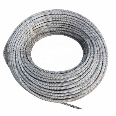 Un buen precio. 7X19 Cuerdas de alambre de acero inoxidable de 1,5 mm para materiales de construcción Flexibilidad sin aleación en línea