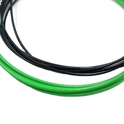 Un buen precio. Cuerdas de alambre recubiertas de PVC de alta resistencia a la tracción hechas de acero galvanizado o inoxidable en línea