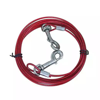 Un buen precio. 7x19 Pvc revestido de alambre galvanizado de acero cuerda perro atar cabo dentro de especial de corte libre de acero en línea
