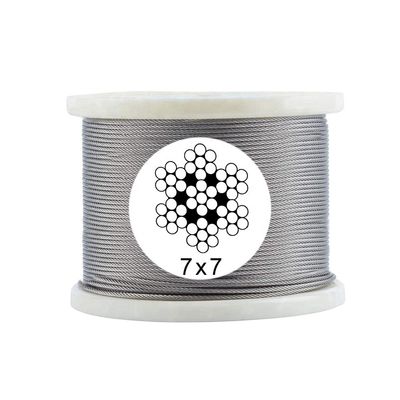 Un buen precio. Cable de acero galvanizado de 16 mm de diámetro con resistencia a la tracción y otras tolerancias de 1770 MPa en línea