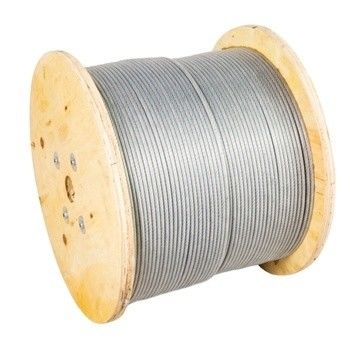 Un buen precio. Cable de acero de alta resistencia a la tracción estándar AiSi de 2 mm 1x7/7x7 con otras tolerancias en línea