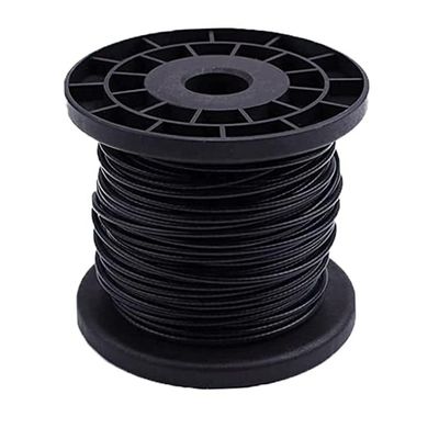 Un buen precio. Cable de acero galvanizado PVC recubrido Cable de acero 1/8