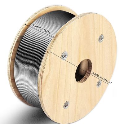 Un buen precio. Cable de acero sin galvanizado de acero galvanizado de acero 6 mm 14 mm sin revestimiento y servicio de procesamiento en línea