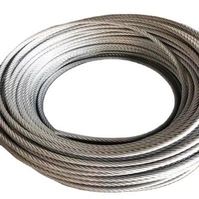 Un buen precio. 6X25 6X25fi FC/Iwrc Cuerdas de alambre de acero galvanizado para la construcción Derrick Perforación de pozos de petróleo Solución asequible y versátil en línea