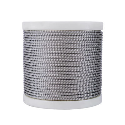 Un buen precio. 6X12 7FC/6X24 FC / 6X19 FC / 6X37 FC Cuerdas de alambre de acero inoxidable para el tornillo Resistencia 1570-1960 MPa Servicio de procesamiento Otros en línea
