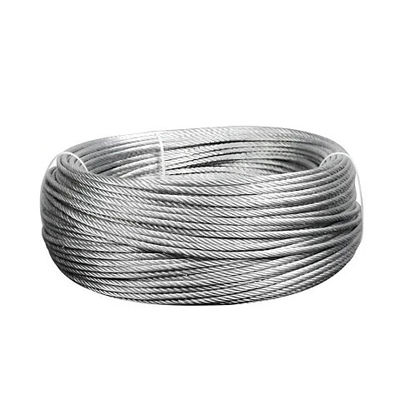 Un buen precio. 18X7 Iws 19X7 Cables galvanizados no giratorios para la construcción de acero inoxidable 304 316 aceite amarillo aceite negro en línea