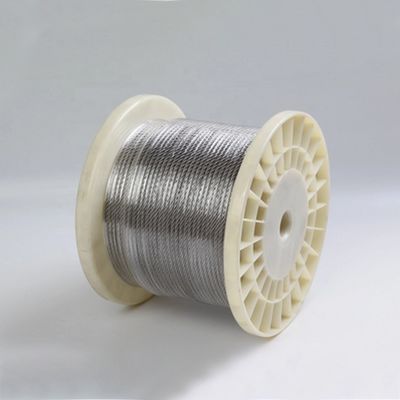 Un buen precio. 1*19 Cables de cable de acero cables ss304 ss316 0,9 mm Cables de acero inoxidable para una excelente resistencia a la corrosión y el desgaste en línea