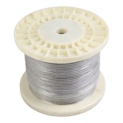 Un buen precio. 6*24 Cables de acero 6x24 ss304 ss316 Cables de acero inoxidable Cables de acero inoxidable para aplicaciones de trabajo pesado en línea