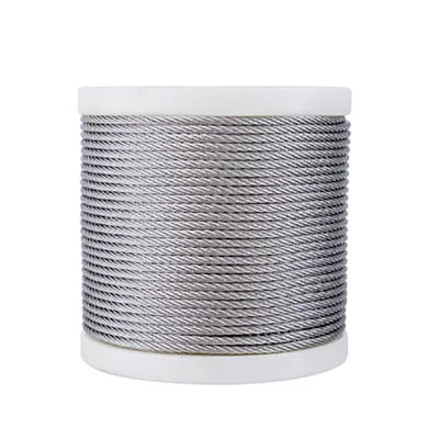 Un buen precio. Cuerdas de alambre de acero inoxidable de alta resistencia no aleación 8mm 9mm 10mm 6X12 7FC 6X24 FC 6X19 FC 6X37 FC para cabrestante en línea