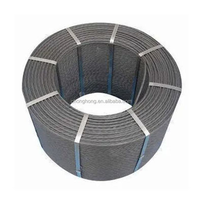 Un buen precio. OEM 15.24mm 7 Cables de alambre por metro de acero para el hormigón pretensado de acero de alambre de cuerda PC en línea
