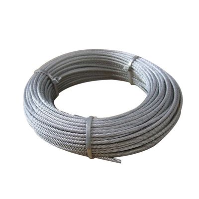 Un buen precio. 1X19 7X19 AISI304 316 Cuerdas de cable de acero inoxidable para el servicio de procesamiento de flexión de cubierta de aeronaves en línea