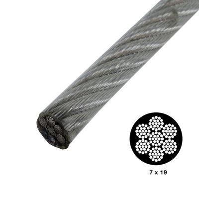 Un buen precio. 1000FT 7 x 19 hebras AISI316 1/8 