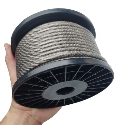 Un buen precio. 7*7 Cuerdas de acero inoxidable de construcción TPU PVC para aplicaciones sin aleación en la norma AiSi en línea