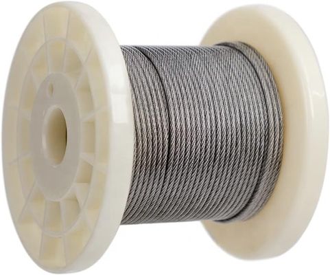 Un buen precio. Acero inoxidable AISI304/316 PVC recubierto de acero PU cuerda de alambre para el beneficio en línea