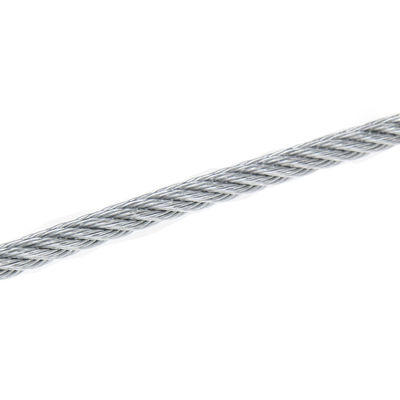 Un buen precio. OEM AISI 304 de acero inoxidable 3/64 7x7 Cable de avión galvanizado de 500 pies para aplicaciones de trabajo pesado en línea